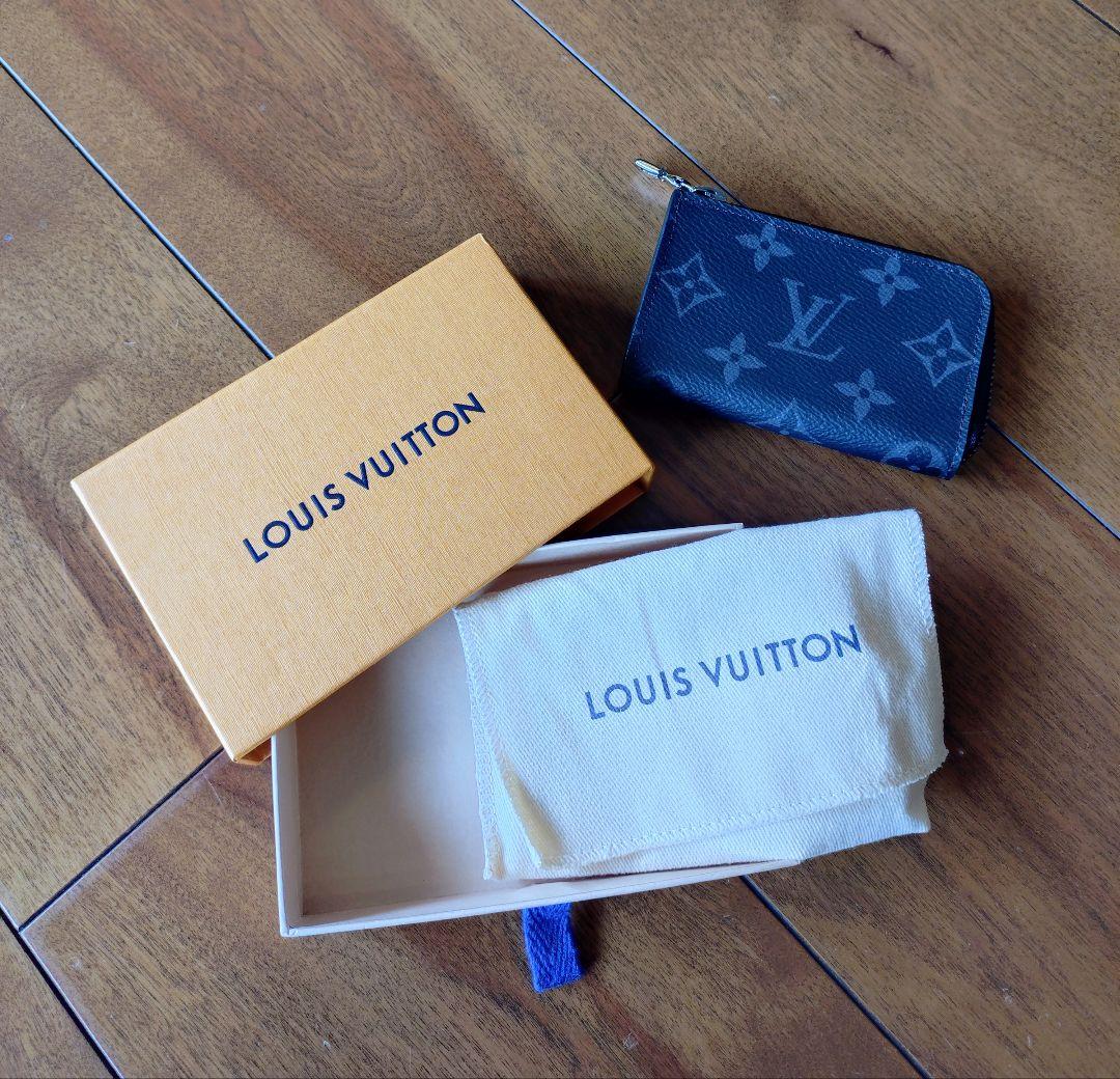LOUIS VUITTON ヴィトン ポルトモネジュール モノグラムエクリプス