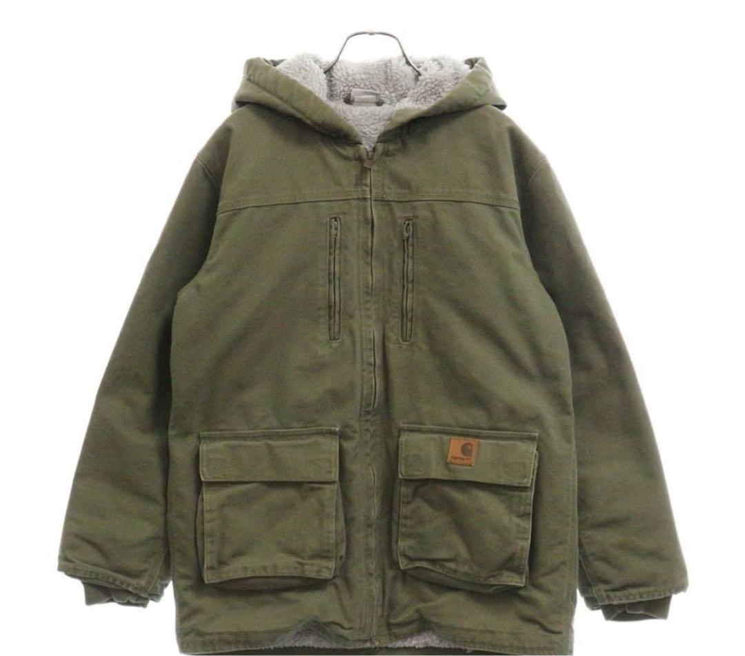 【週末限定6750円引き】Carhartt ジャクソンコートC95 モスグリーン