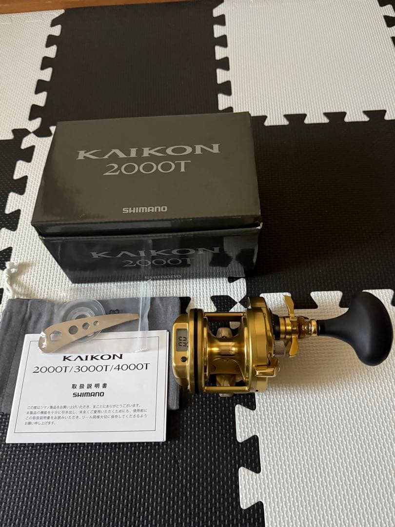 SHIMANO KAIKON 2000T ゴールドリール　新品未使用品　海魂