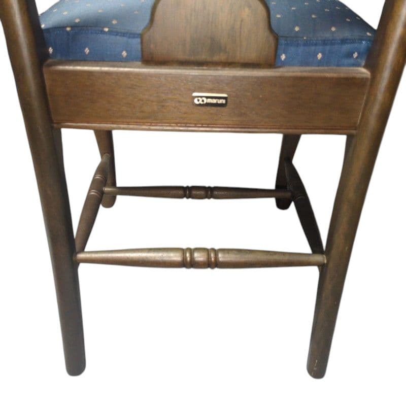 希少　猫脚　マルニ　marni　ダイニングチェア　刺繍　木製　クッション