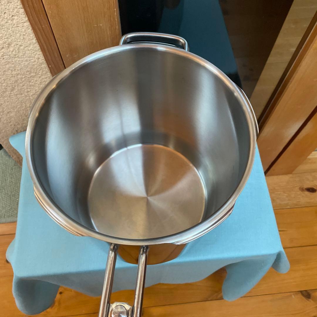 ステンレス圧力鍋 9リットルスノコ付き