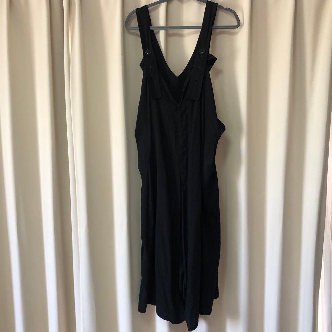 Y'sの黒のサロペット