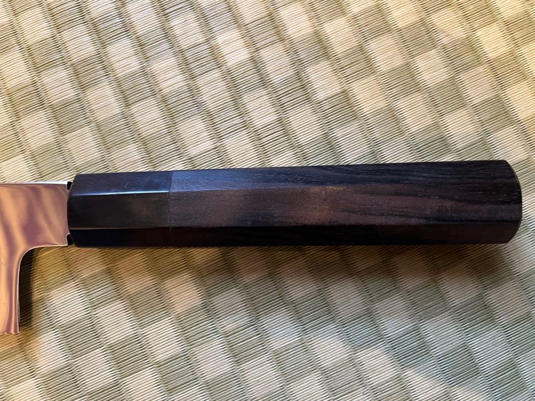 鱧切　包丁　青鋼　水本焼　尺一寸