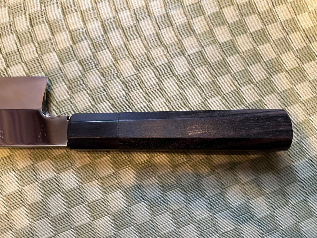 鱧切　包丁　青鋼　水本焼　尺一寸