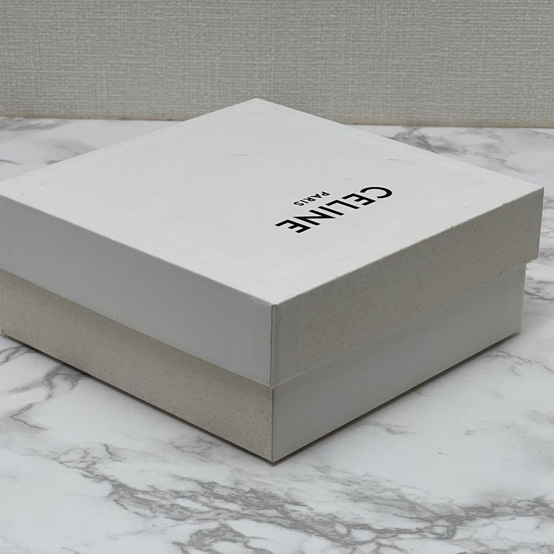 セリーヌ トリフォールドウォレット 折り財布 現行品 ブラック CELINE