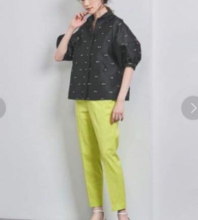 大幅値下げ！【ユナイテッドアローズ定価30800円】ジャカード バルーンブラウス