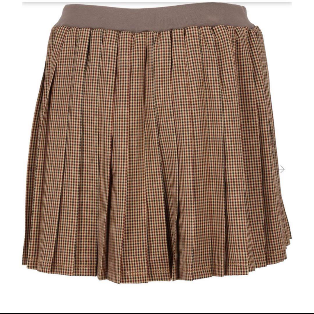 FILA ガンクラブチェックスカートのみ