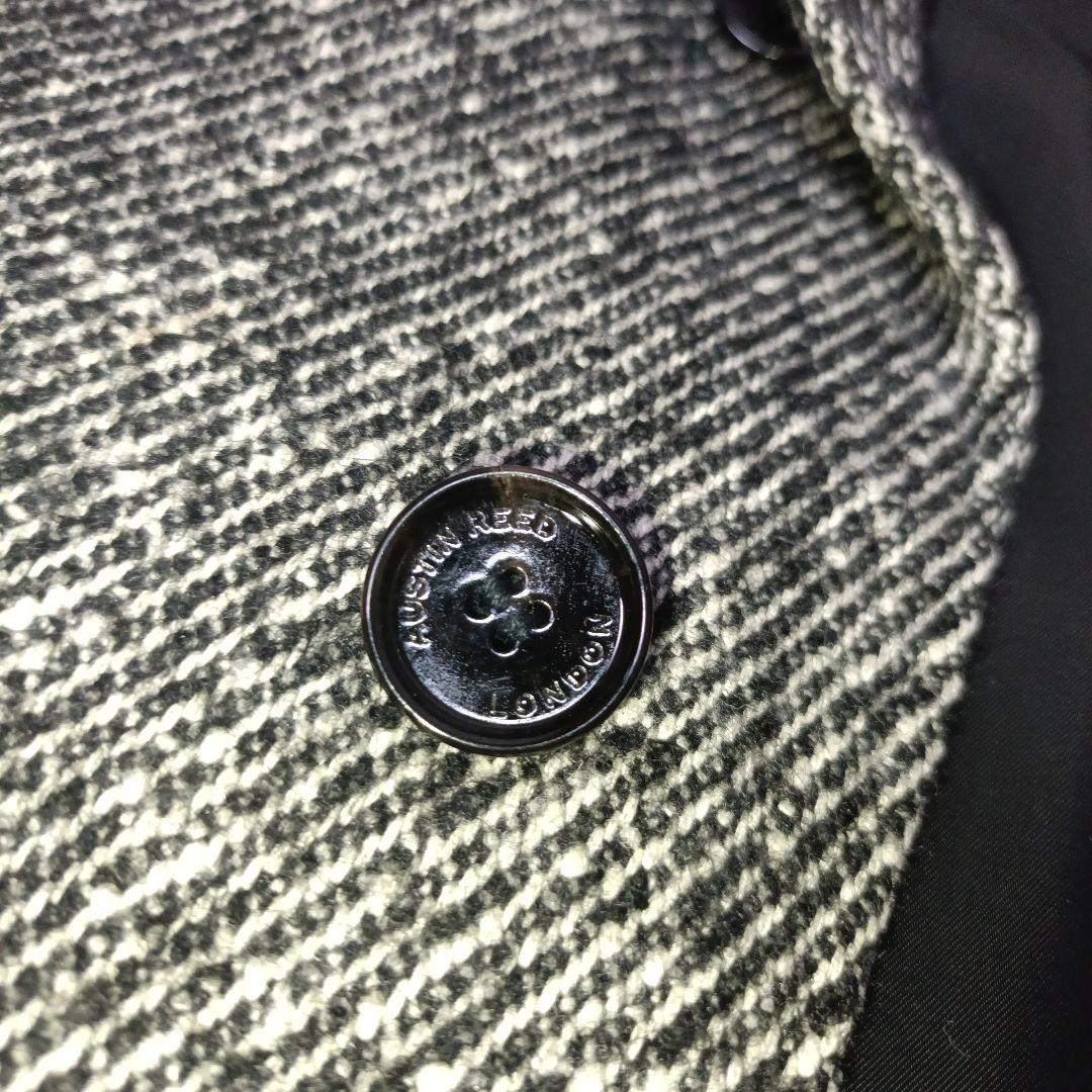 ■AUSTIN REED×Loropiana アルパカ・絹混 ステンカラーコート