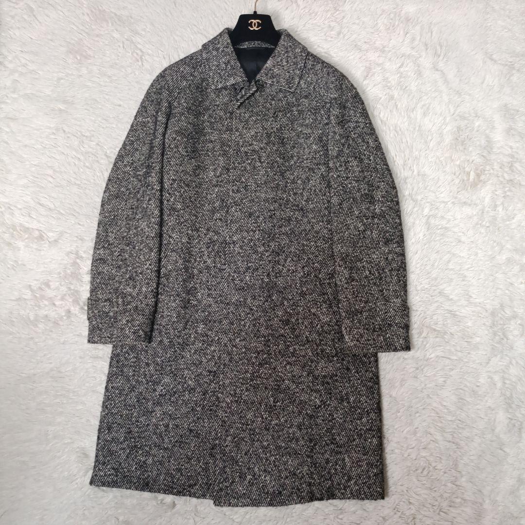 ■AUSTIN REED×Loropiana アルパカ・絹混 ステンカラーコート