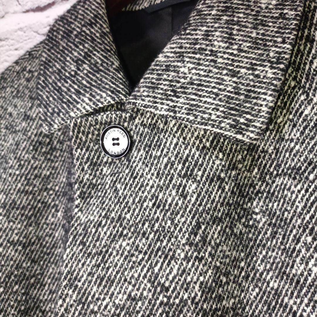 ■AUSTIN REED×Loropiana アルパカ・絹混 ステンカラーコート