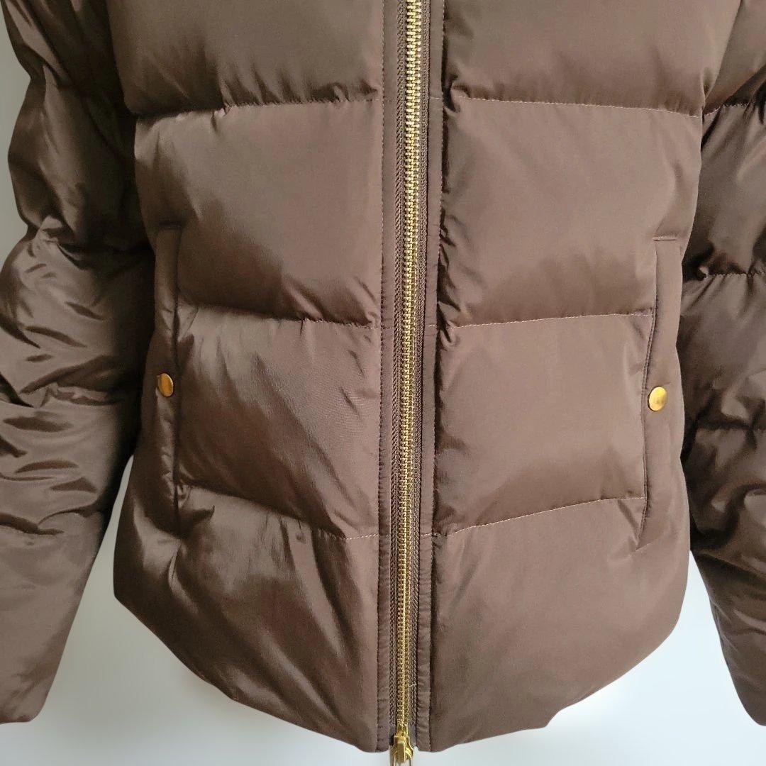 Demi-Luxe BEAMS ブルーFOXファーショートダウン キャメル 40