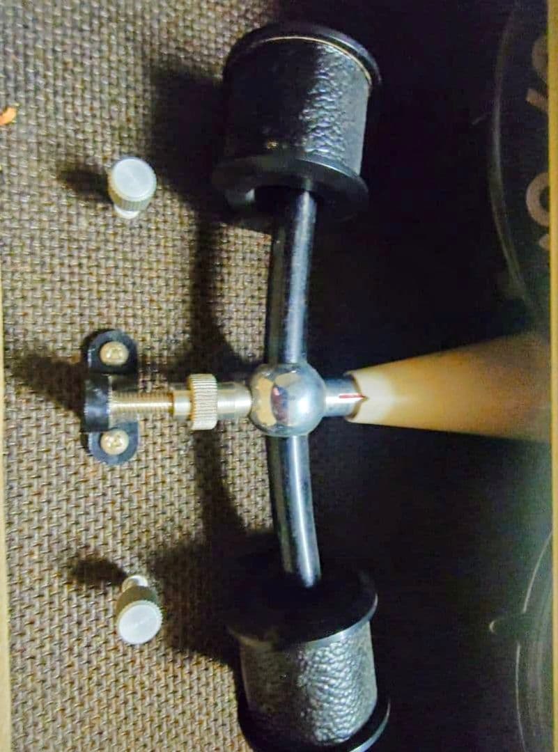 セイコー　Sonola トランジスター時計ブラウンの木目調デザイン　ガラス昭和感