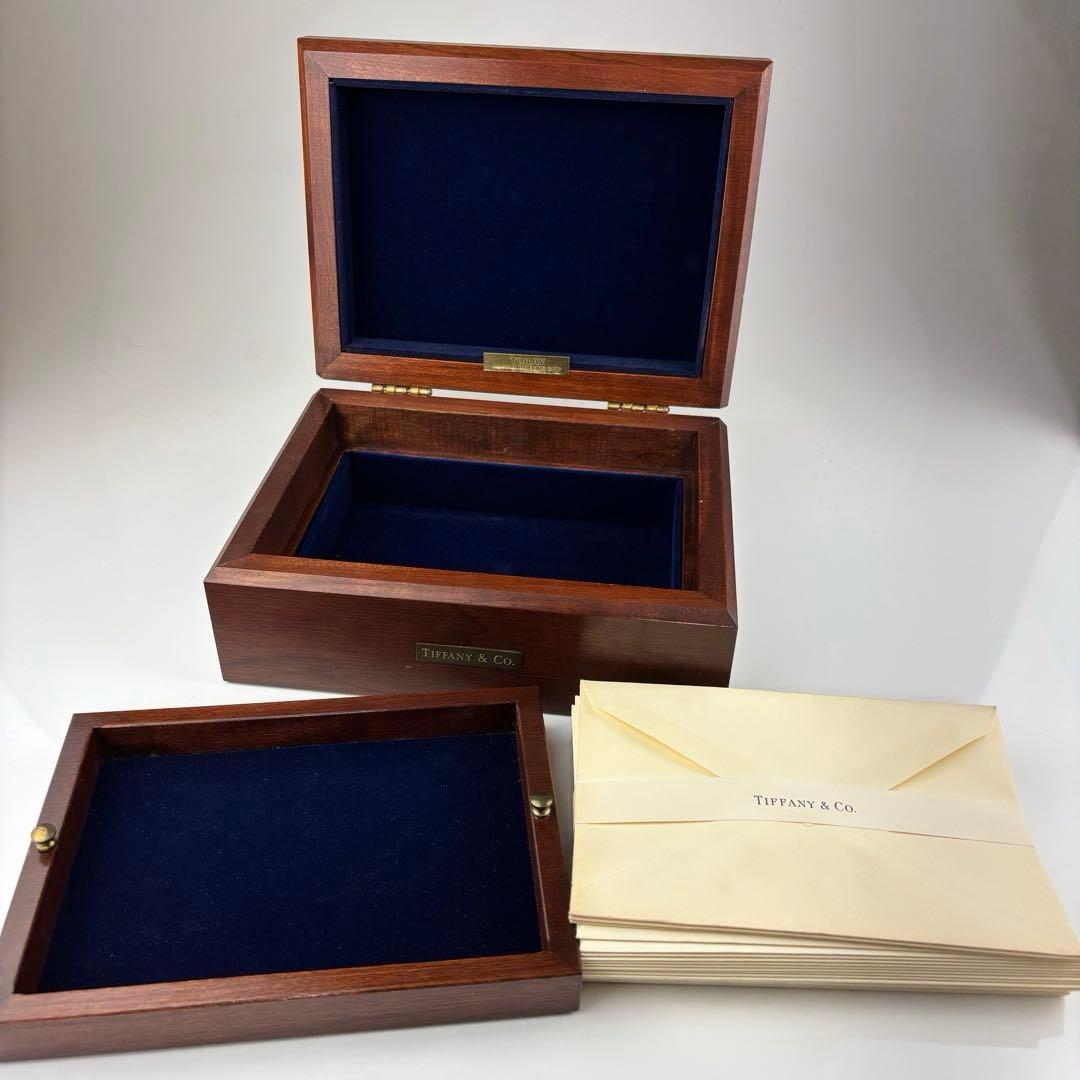 ティファニー　レターボックス　木箱