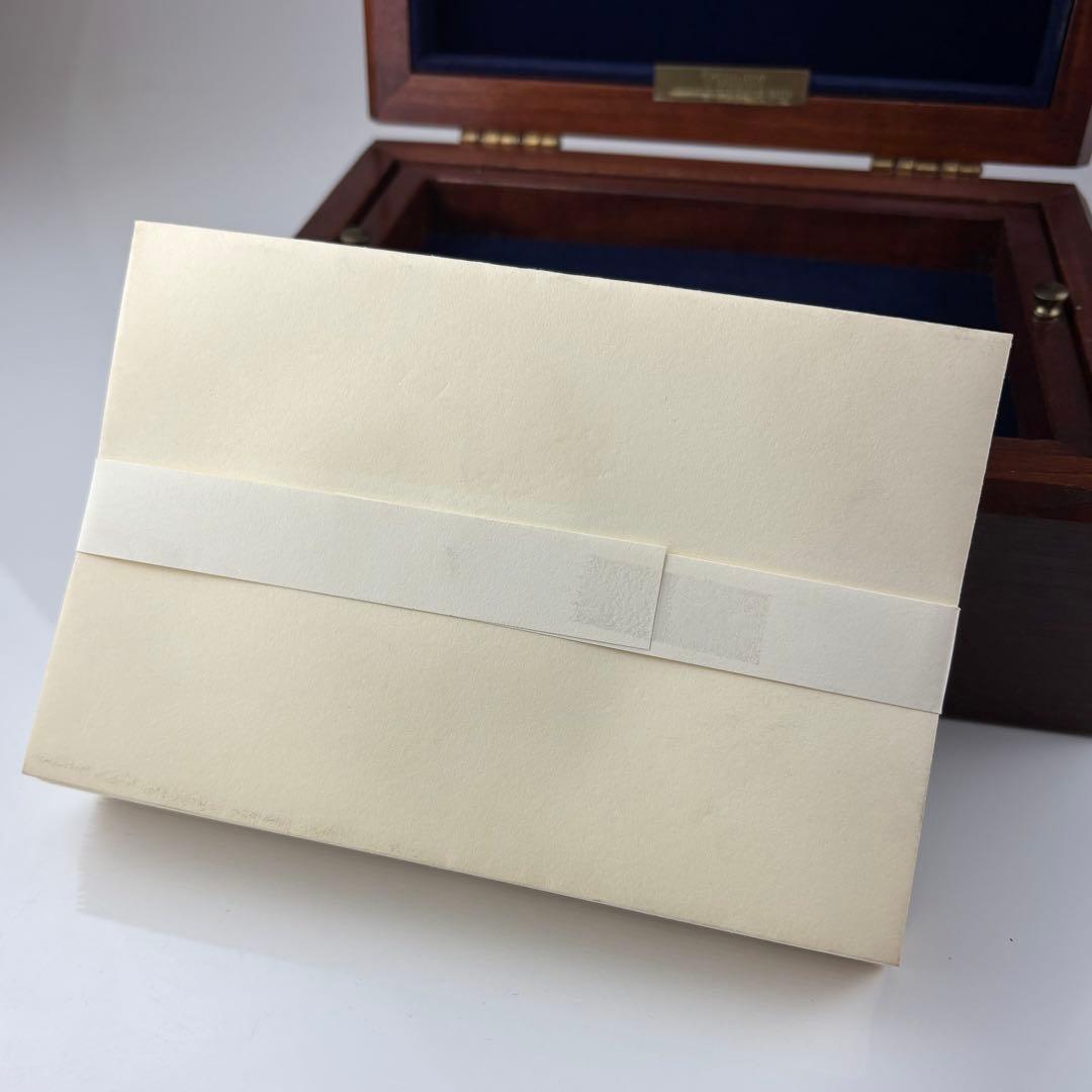 ティファニー　レターボックス　木箱