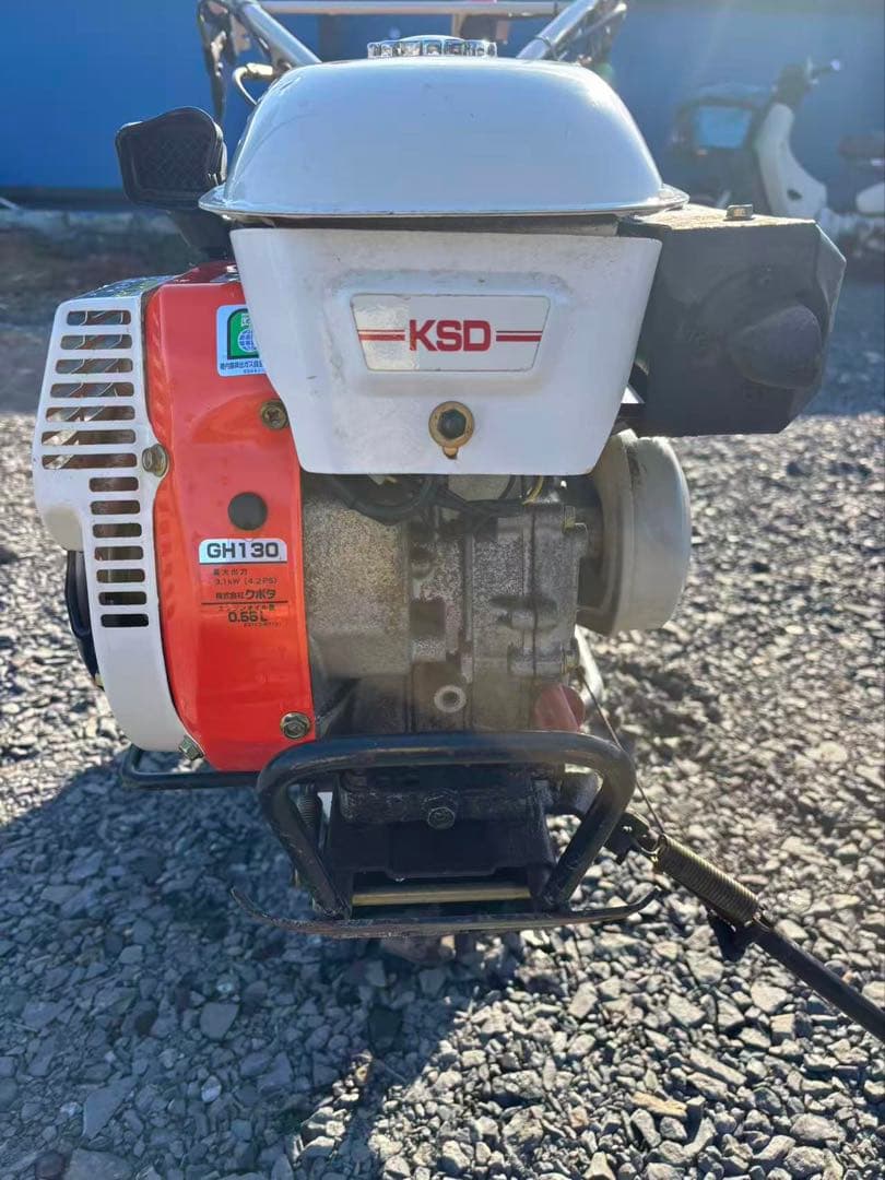 最終即決価格‼️クボタKSD502耕運機ガソリン4馬力 茨城县引き取り限定