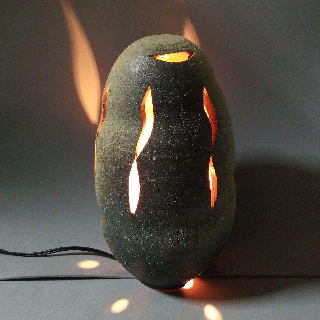 Verbena 信楽焼 屋内灯 古窯 高さ３４cm