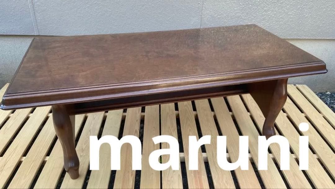 猫足アンティークテーブル MARUNI