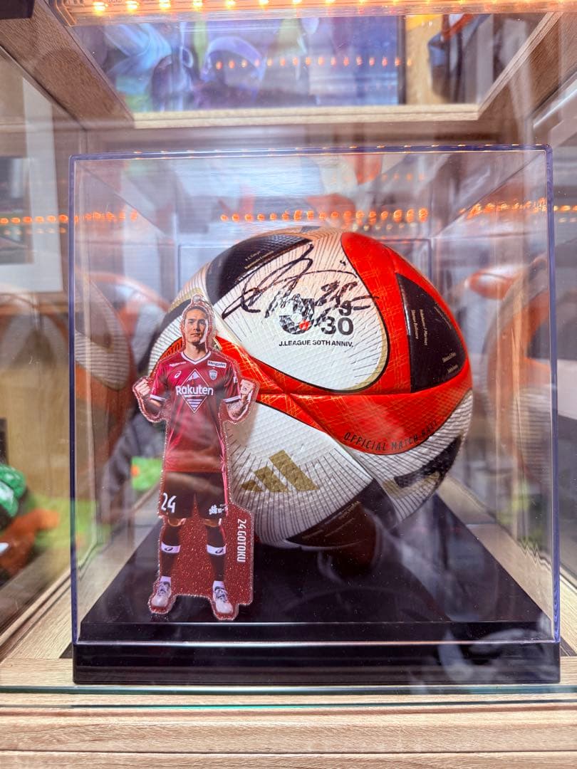 J.LEAGUE 30TH ANNIV. サイン入りサッカーボール