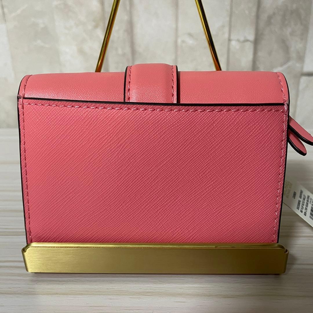 早い者勝ち！訳あり新品 MICHEAL KORS 三つ折り財布 ピンク