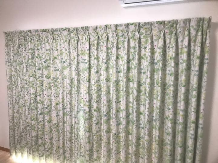 ニトリ　ドレープカーテン　レースカーテンセット　オーダーメイド