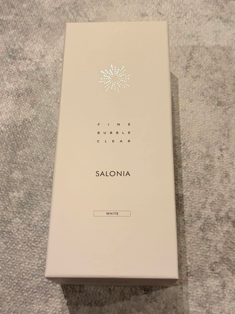 SALONIA シャワーヘッド　ファインバブルクリア