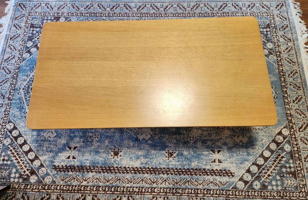 木製センターテーブル・ライトブラウン