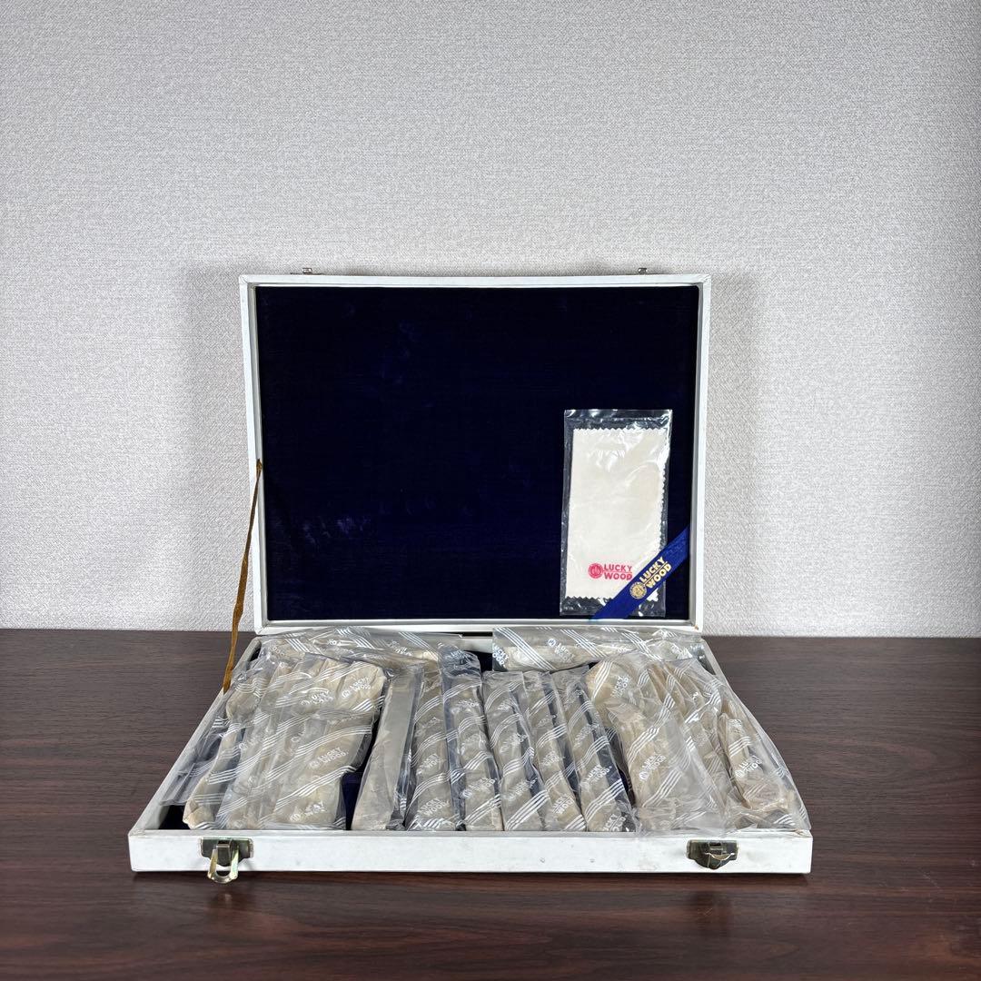 【未使用】ラッキーウッド オルレアン カトラリーセット 24P