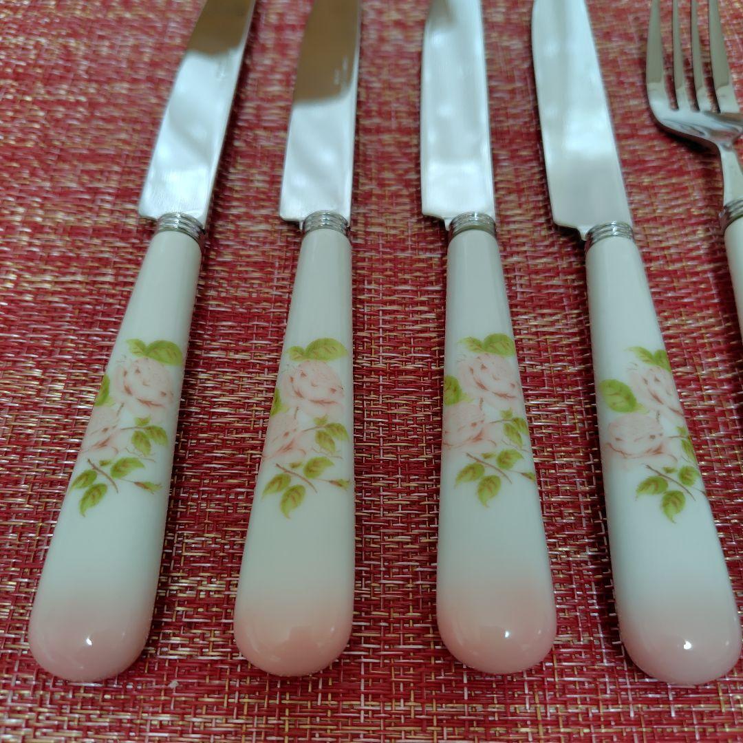 イマン　ダイアナローズ　カトラリー ナイフ　フォーク　スプーン　L 　大12本