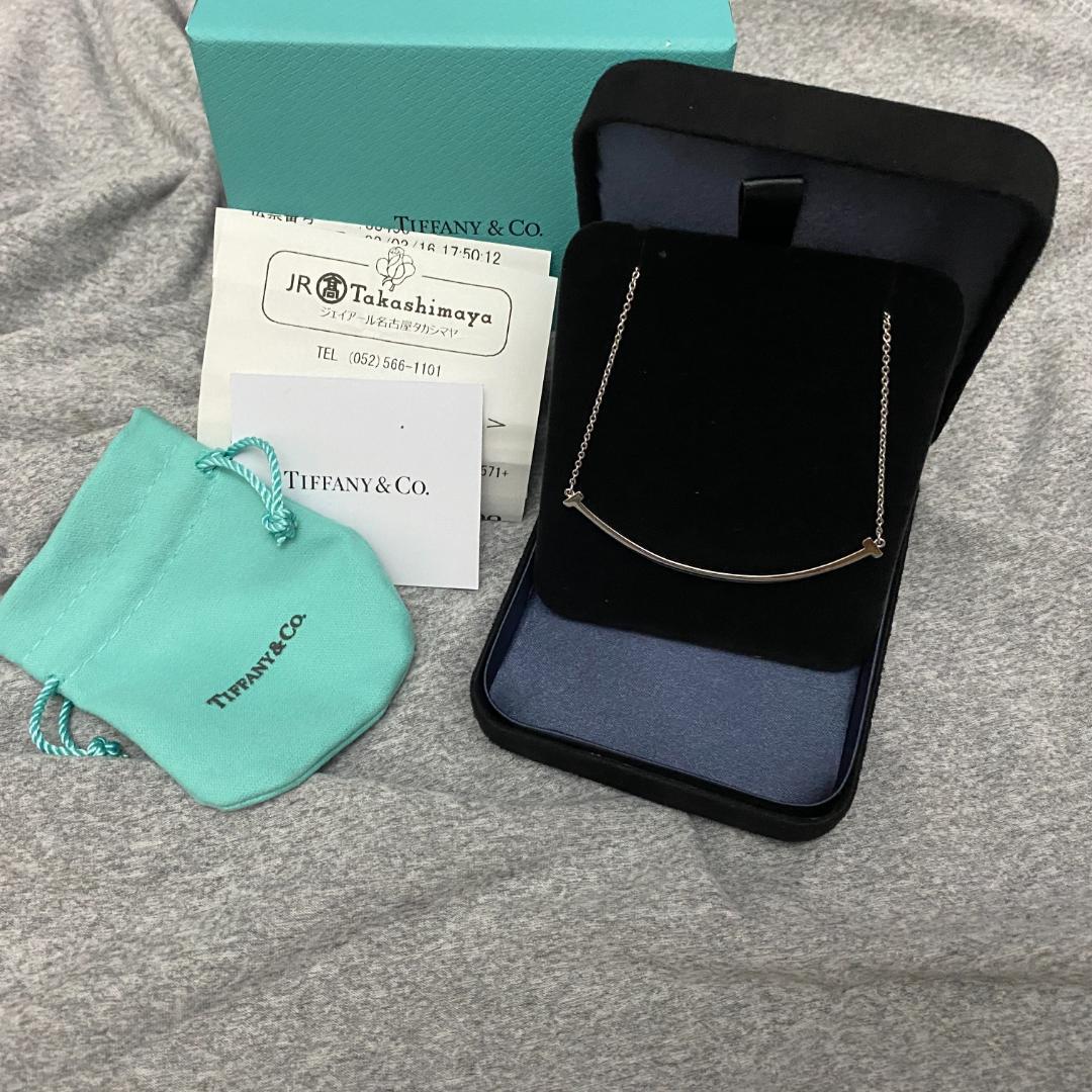 シンプルカーブデザイン シルバーネックレス