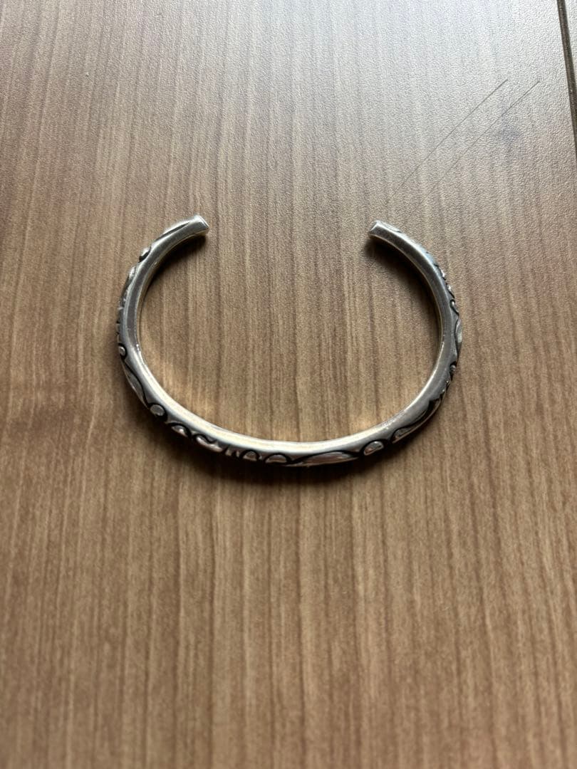 最終値下 CHROME HEARTS スクロールバングル 2