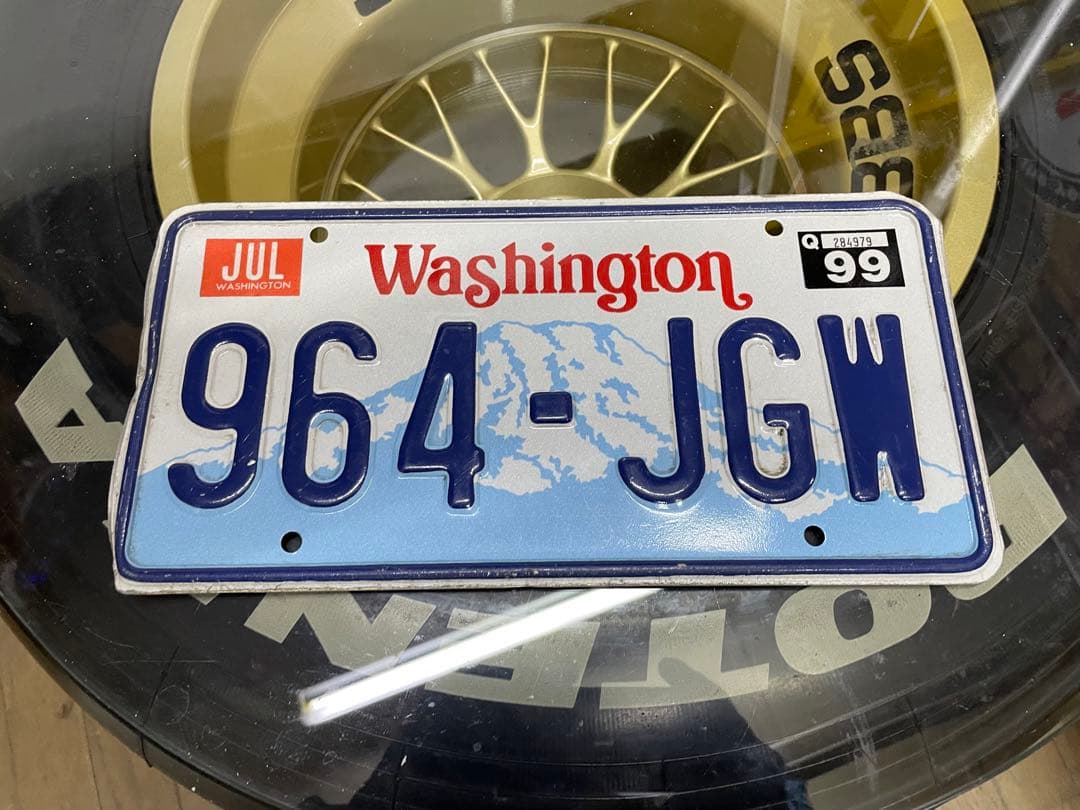 ワシントン　看板