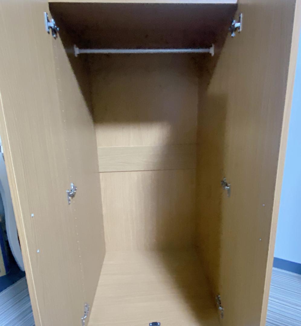 NITORI ワードローブ ナチュラル リーボ120LBR