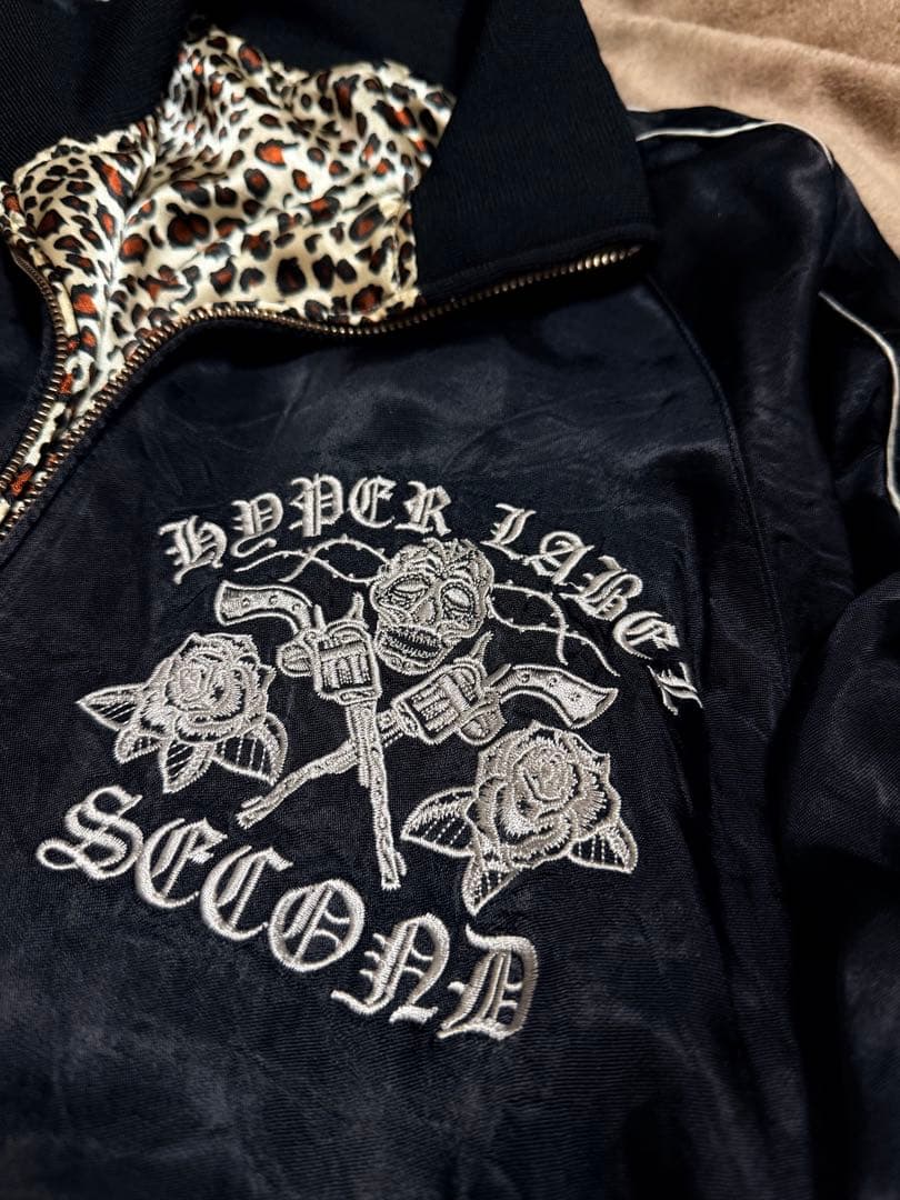 美品 ２面用 JUNKY 日本スカジャン unisex レーヨン マリア バラ