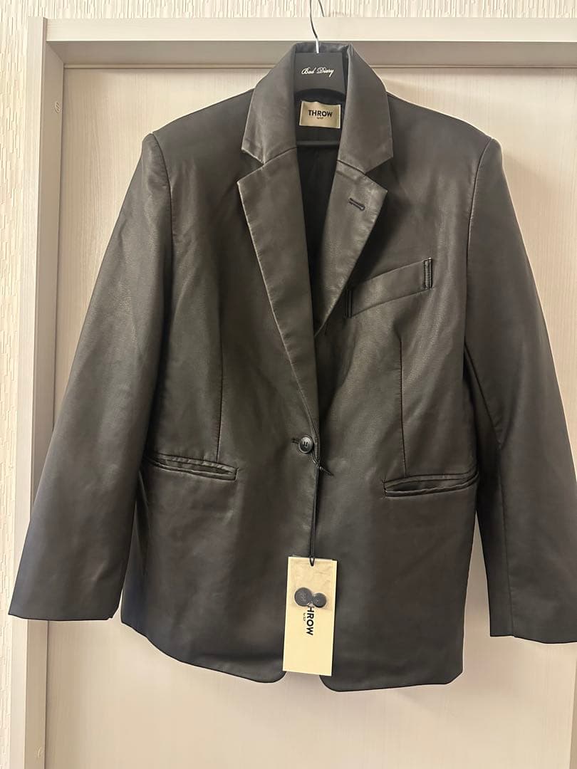 レザーブレザー ブラック Mサイズ