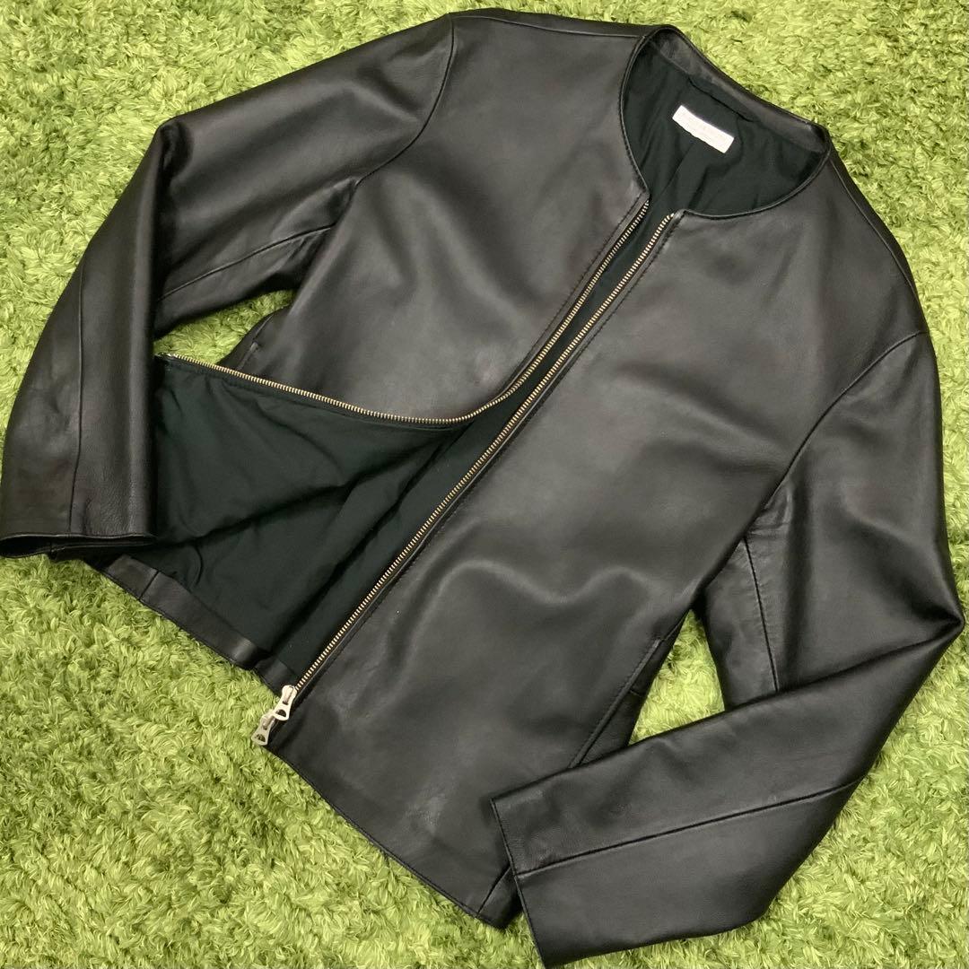 良好 羊革 UNITED ARROWS アローズ レザージャケット メンズM