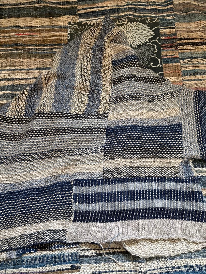 kapital 羽織　朝　刺子　コンチョボタン