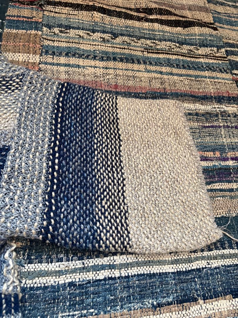 kapital 羽織　朝　刺子　コンチョボタン