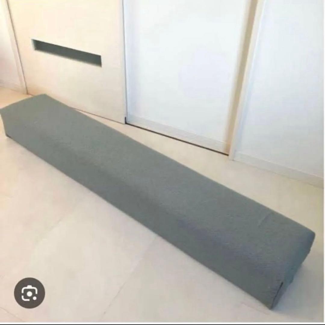 ACTUS アクタス　スツール　オットマンSTOOL 水色×グレー　たのメル便