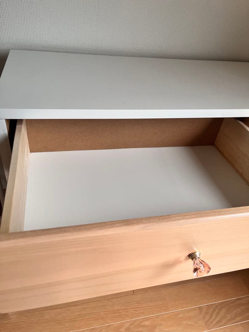 ☆直接引き取りのみ　ピンク　チェスト　3段　姫