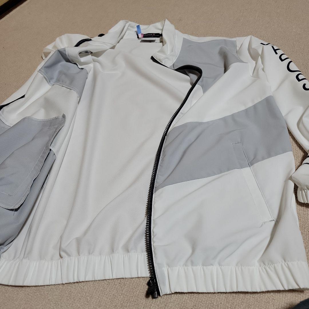 LE COQ SPORTIF ジャケット ホワイト/グレー