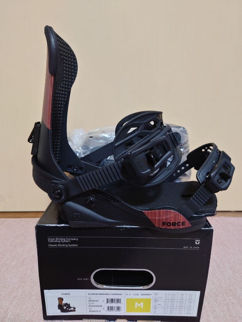 UNION FORCE 20-21 Mサイズ 未使用 メンズ