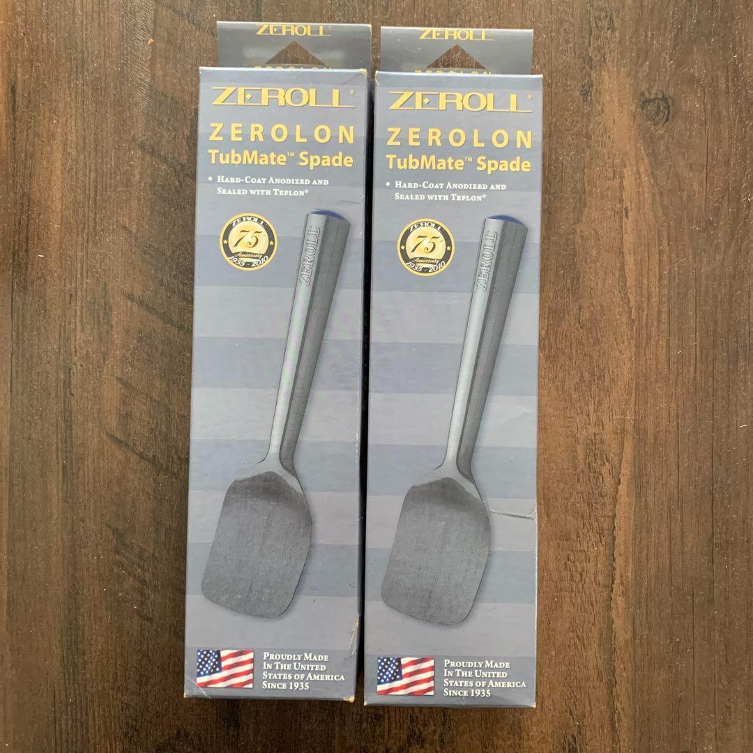 ゼロール　Zeroll TubMate Spade スパチュラ×2個セット