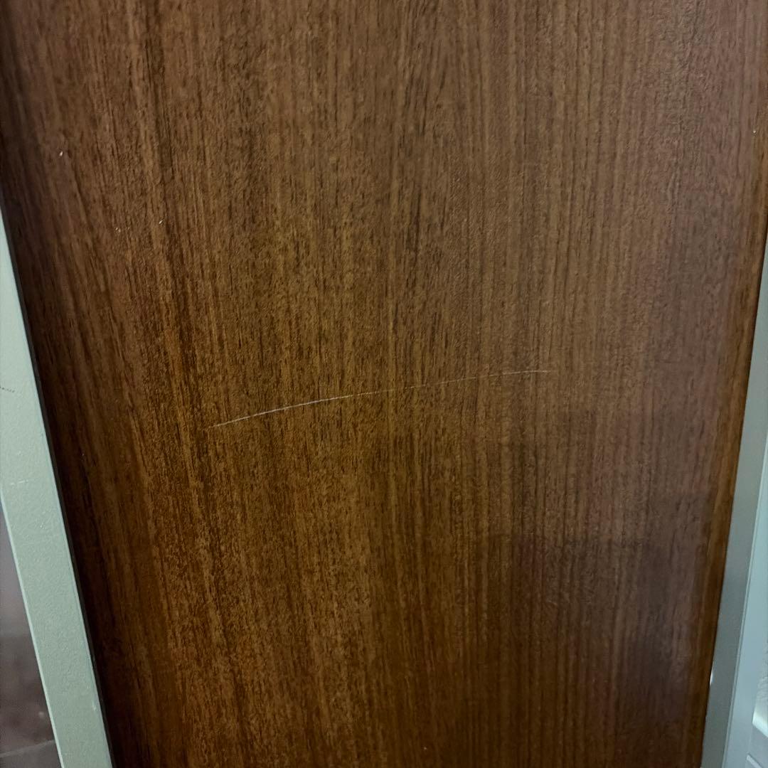 チェスト　電話台　ファックス台　ウォールナット色