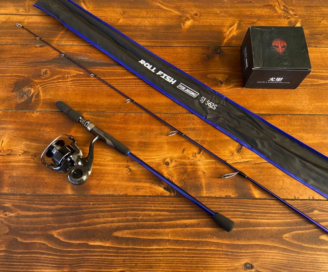 釣り竿セット　ジギングロッド　5ft6inch スロージギング　タイラバ　船釣り