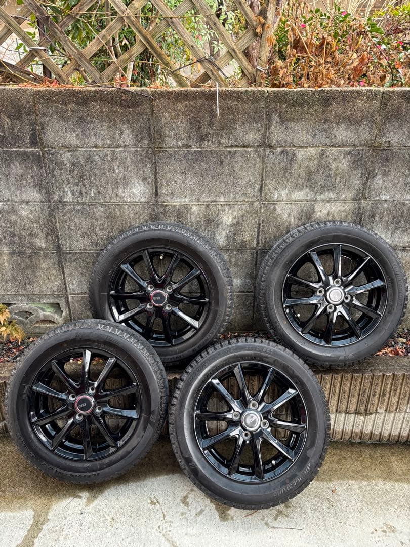 155/65R14 スタッドレスタイヤ 4本セット