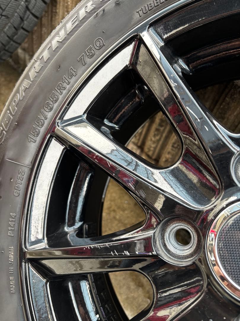 155/65R14 スタッドレスタイヤ 4本セット