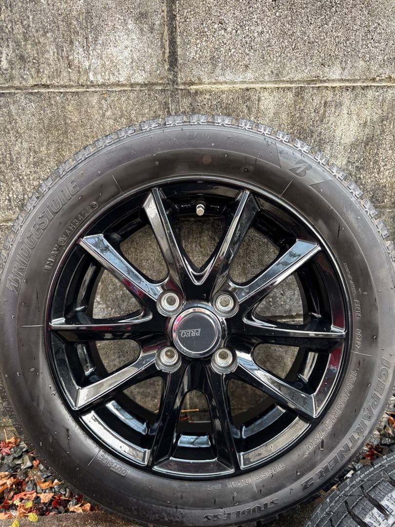 155/65R14 スタッドレスタイヤ 4本セット