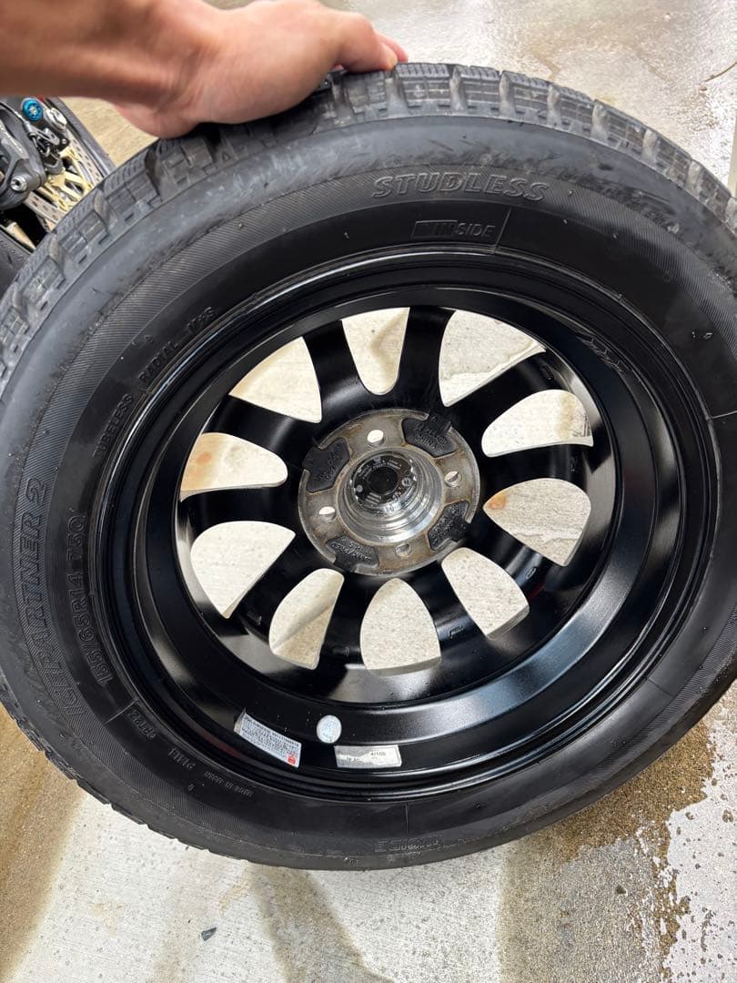 155/65R14 スタッドレスタイヤ 4本セット