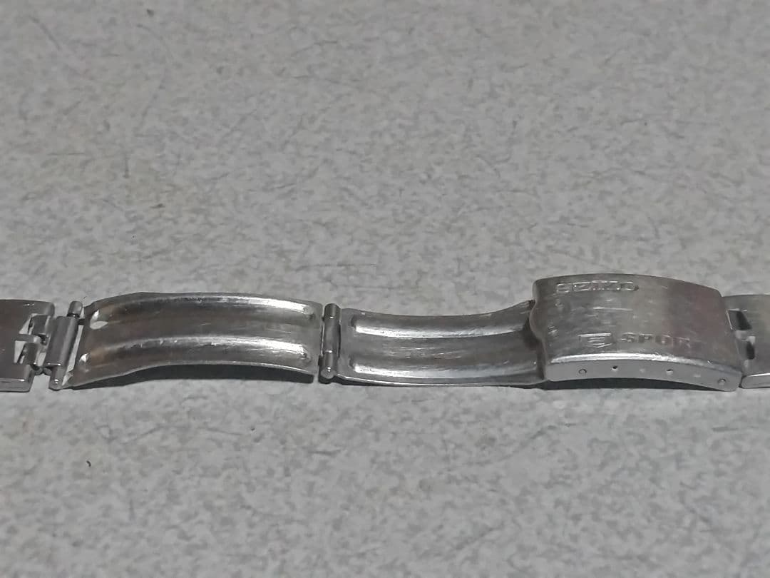 タ*ン様 セイコー　5スポーツ純正ブレス(7019　601)　※付着物のためジャ