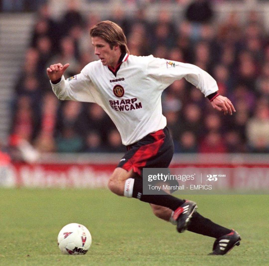 1996-97 マンチェスター・ユナイテッド ベッカム #10